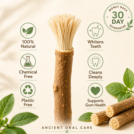 StickBrush — Natural Miswak Toothbrush Stick