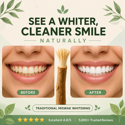 StickBrush — Natural Miswak Toothbrush Stick
